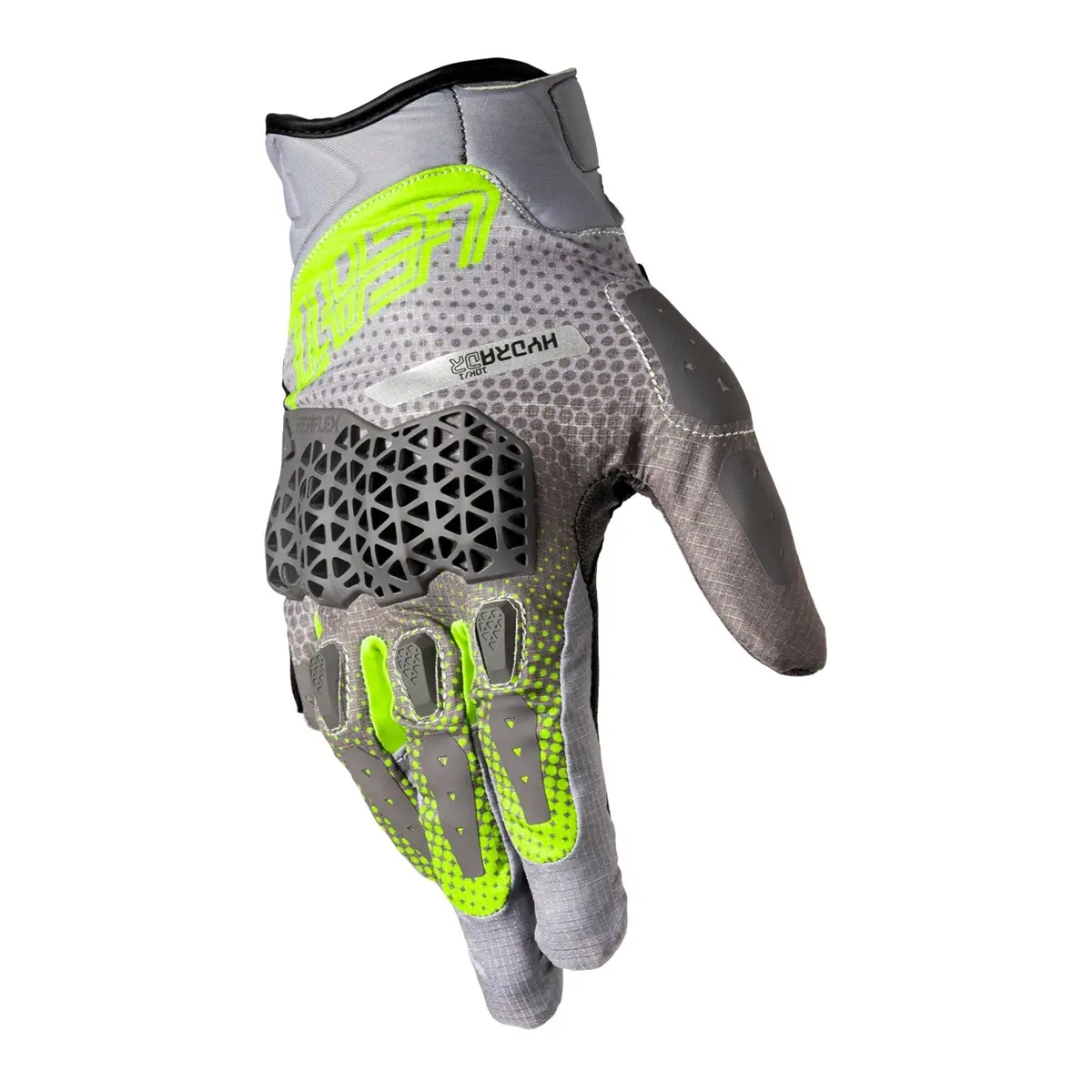 Leatt 5.5 Adv Hydradri Glove (Short) - Grey / Hi-Viz 4