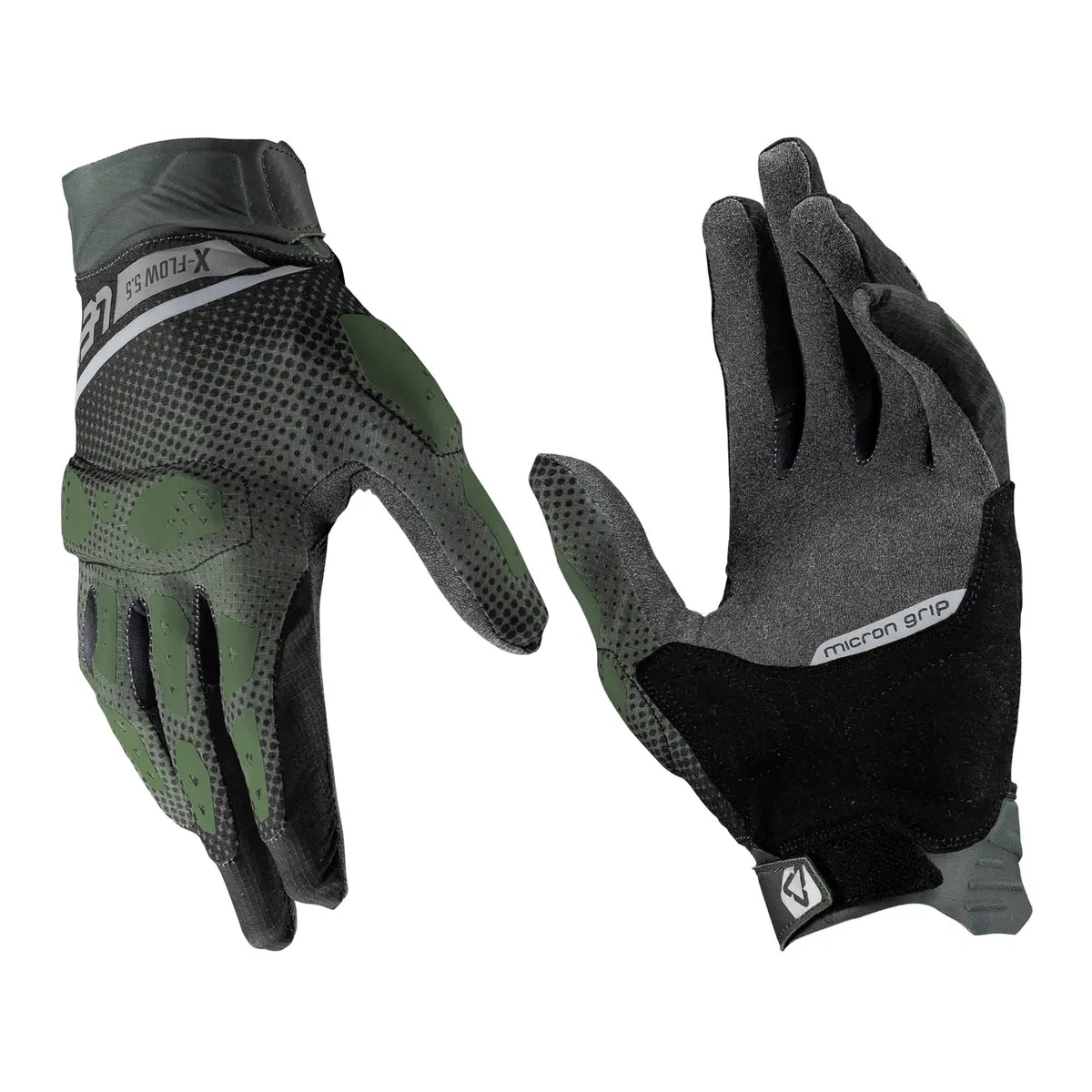 Leatt 5.5 Adv X-Flow Glove (Short) - Forest (S) 1