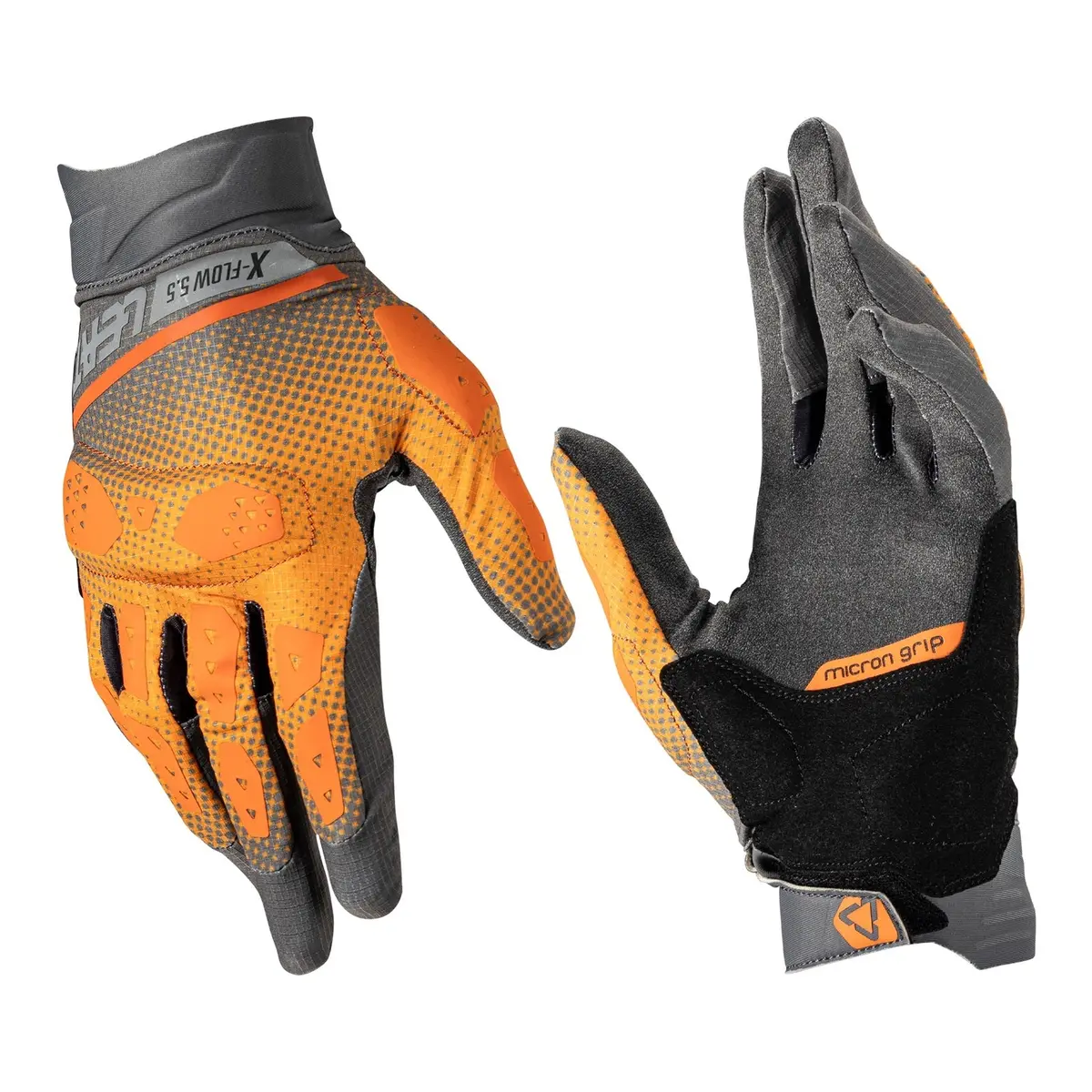 Leatt 5.5 Adv X-Flow Glove (Short) - Orange 1
