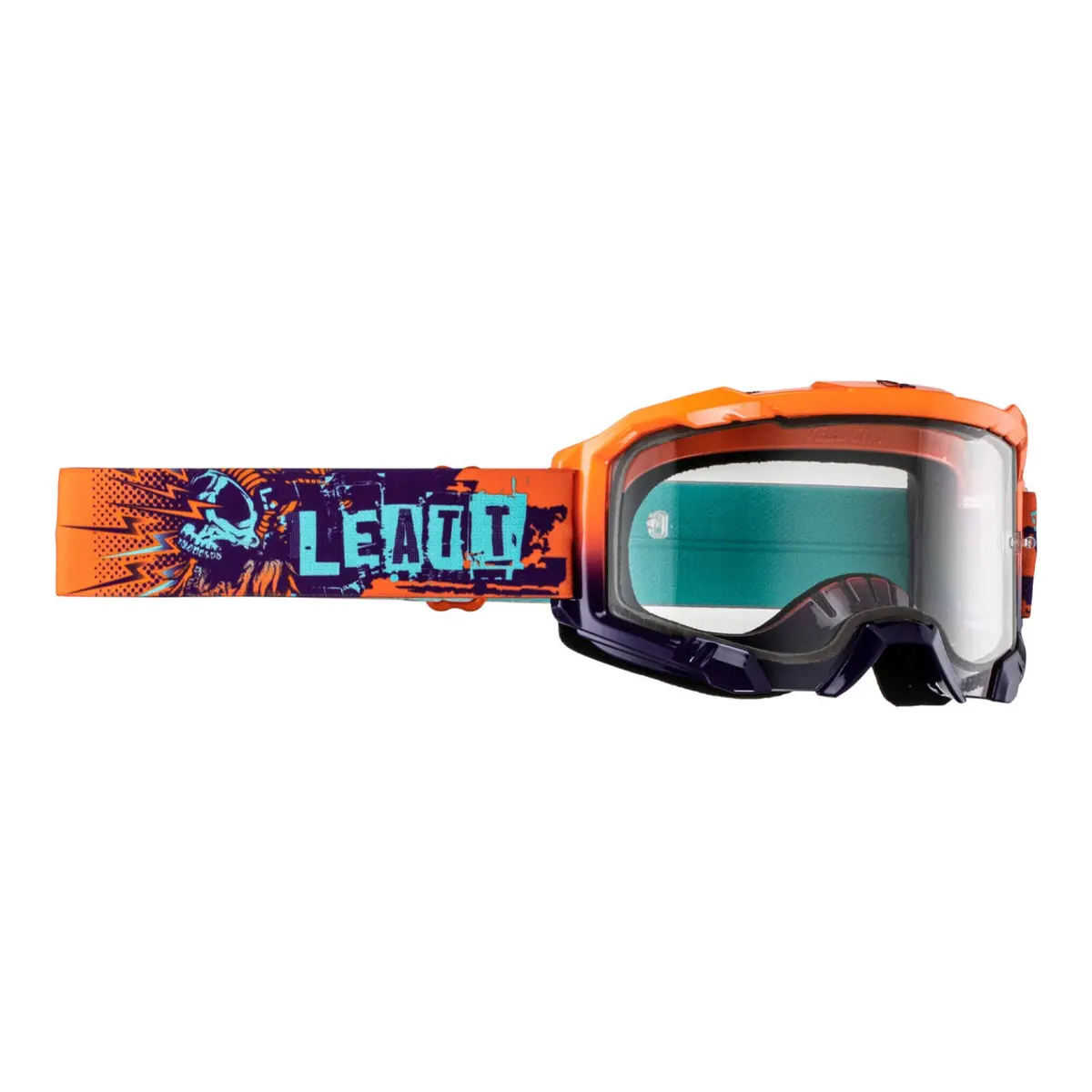 Leatt 4.5 Velocity Goggle - Orange / Clear 83% 1
