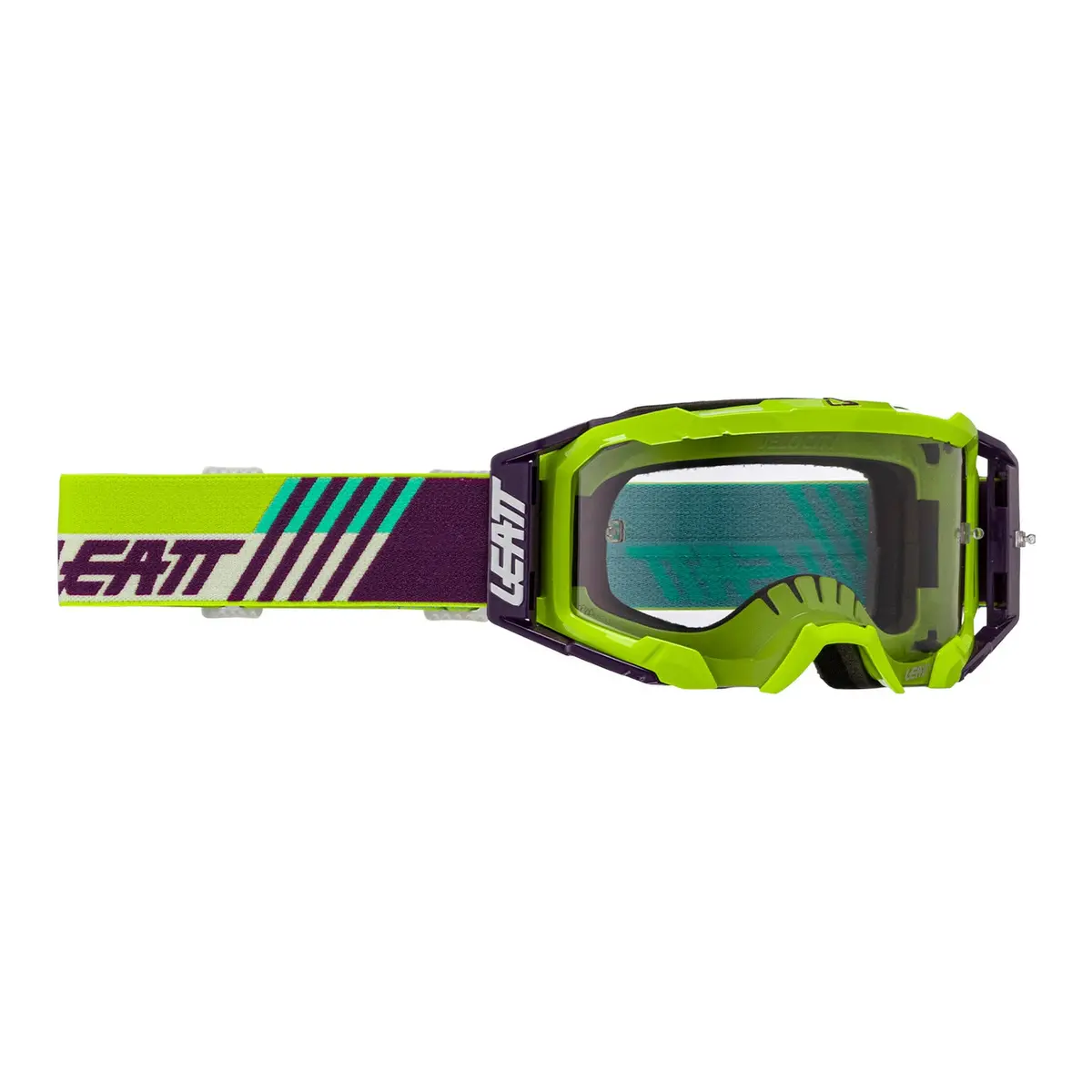 Leatt 5.5 Velocity Goggle Cryztal - Lime / Purple 75% 1