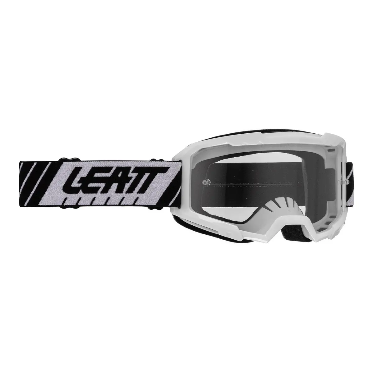 Leatt 2.5 Vizion Goggle - White / Clear 90% 1