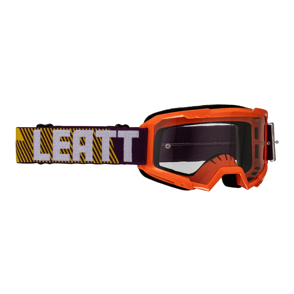 Leatt 2.5 Vizion Goggles (Small) - Orange / Clear 90% 1