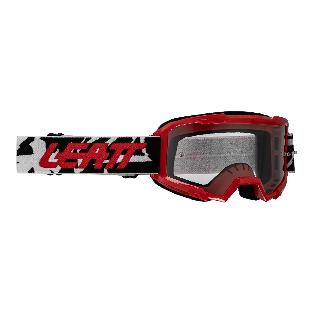 Leatt 2.5 Vizion Goggles (Small) - Red / Clear 90% 1