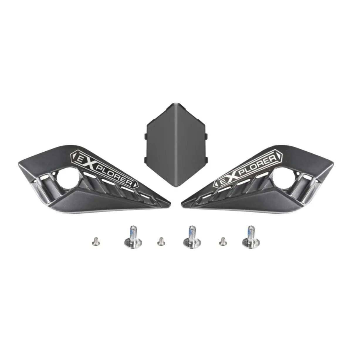 Mx701 Carbon Cover Side Screw Peak - Matte Black 1