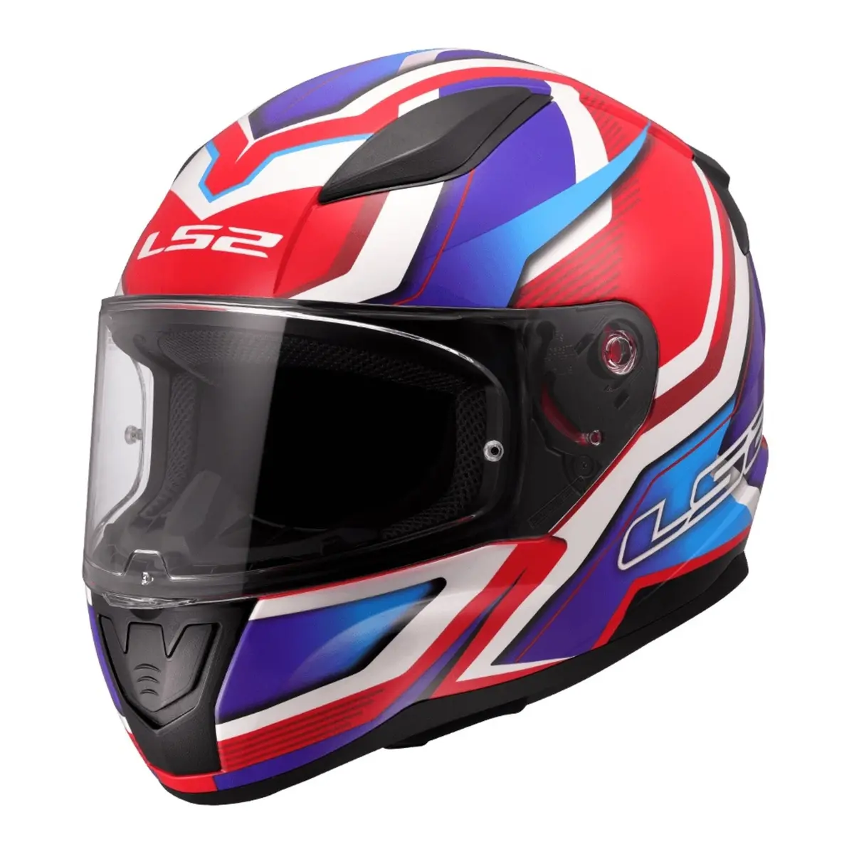 Ls2 Ff353 Rapid Ii Helmet Flitz - White / Blue / Red 1