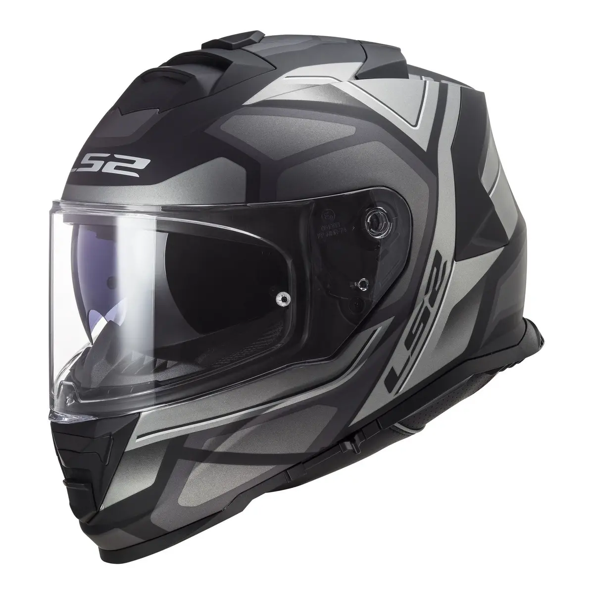 Ls2 Ff800 Storm Ii Faster Helmets - Matte Titanium 06 1