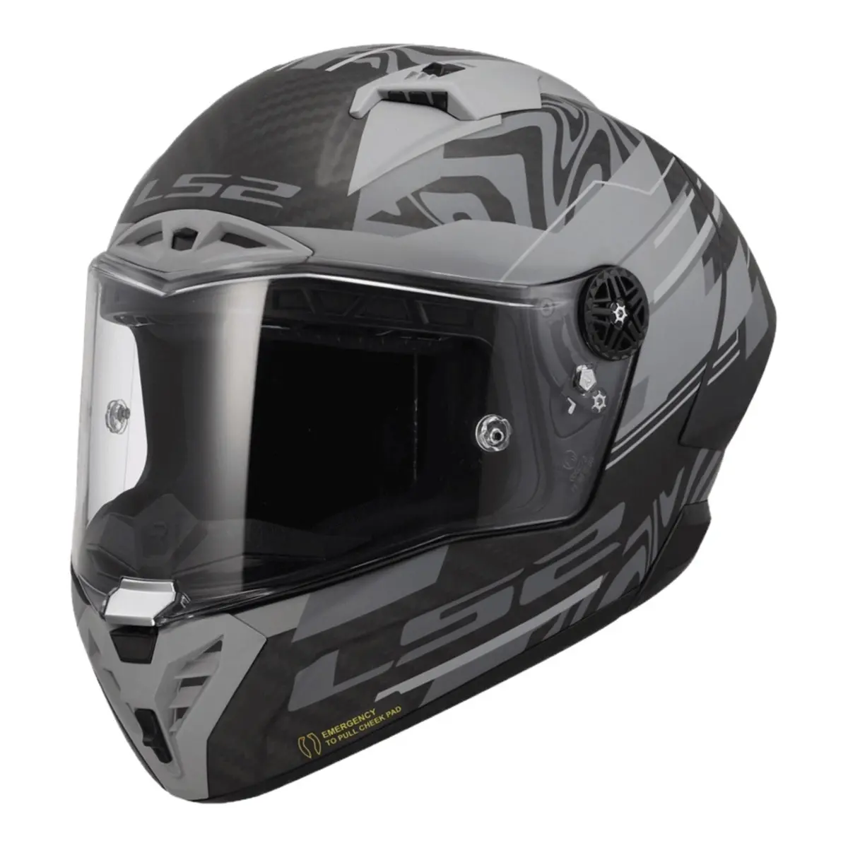 Ls2 Ff805 Thunder Gp Aero Helmet - Polar 1