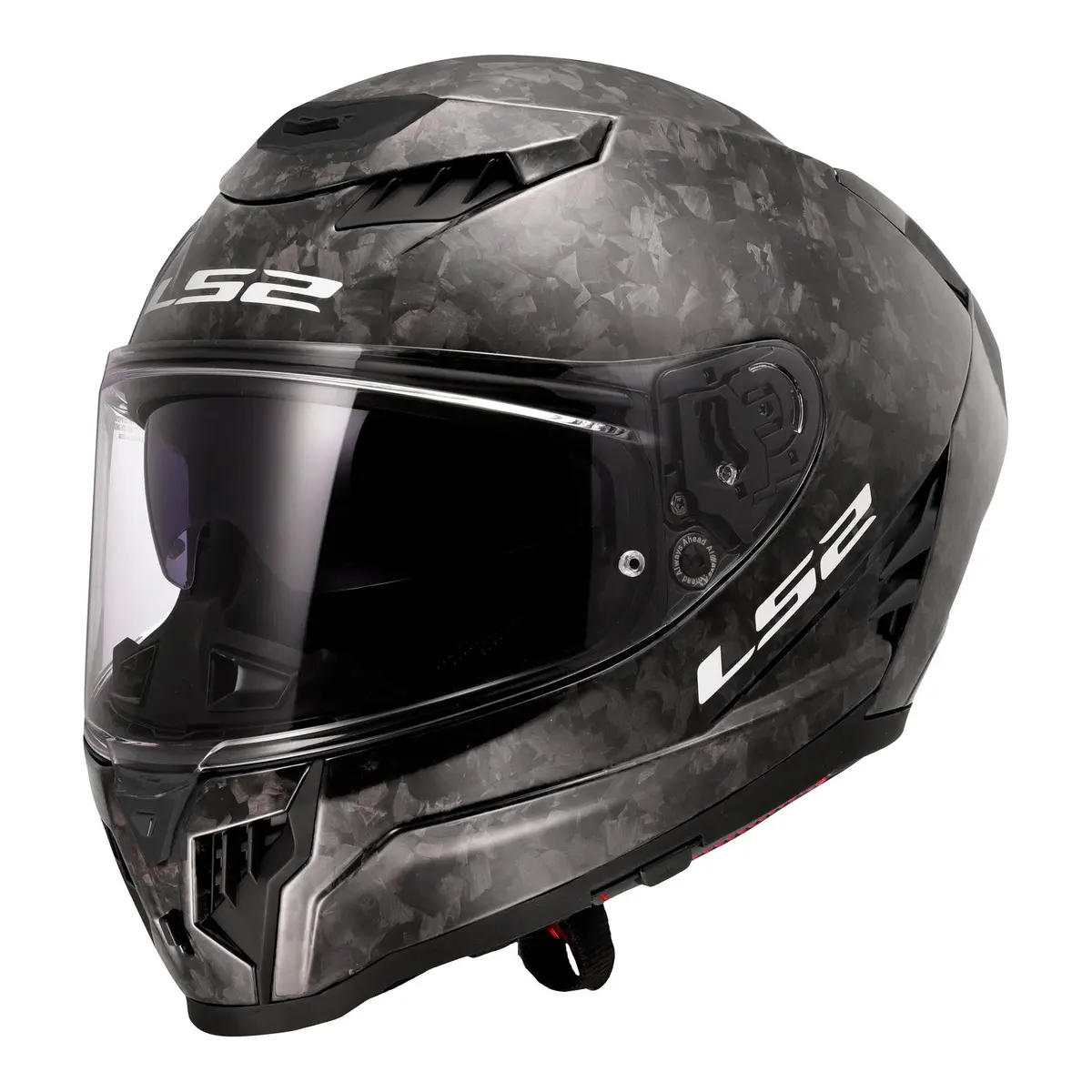 Ls2 Ff807 Dragon Carbon Forged Helmet - Gloss Carbon 06 1