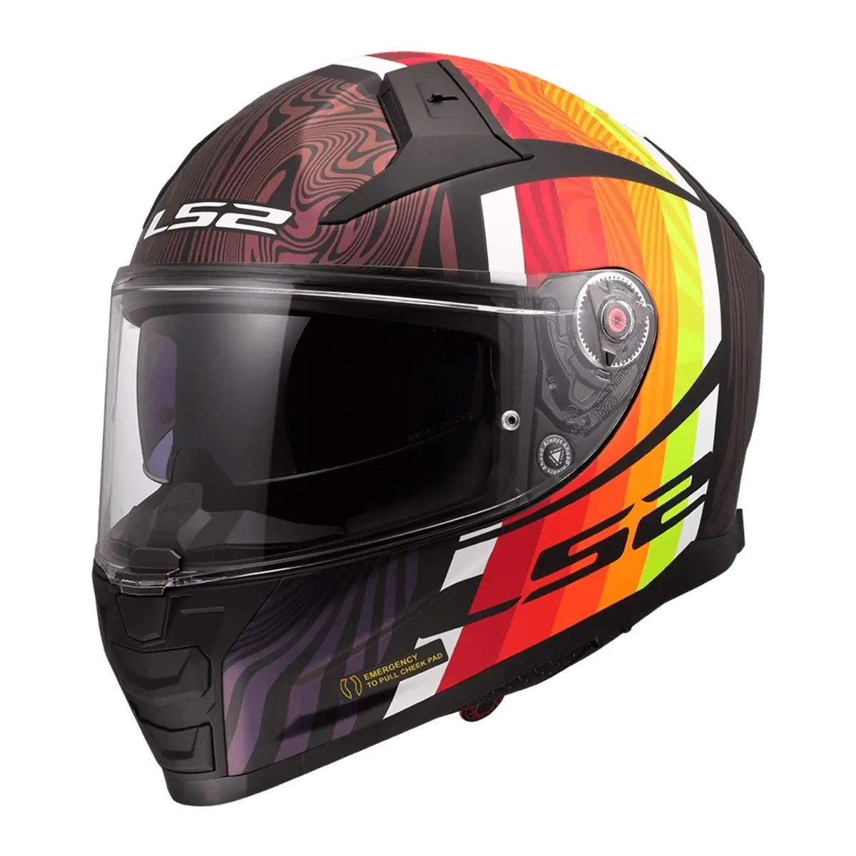 Ls2 Ff811 Vector Ii Freedom Helmet  - Matte Black / Chameleon 1