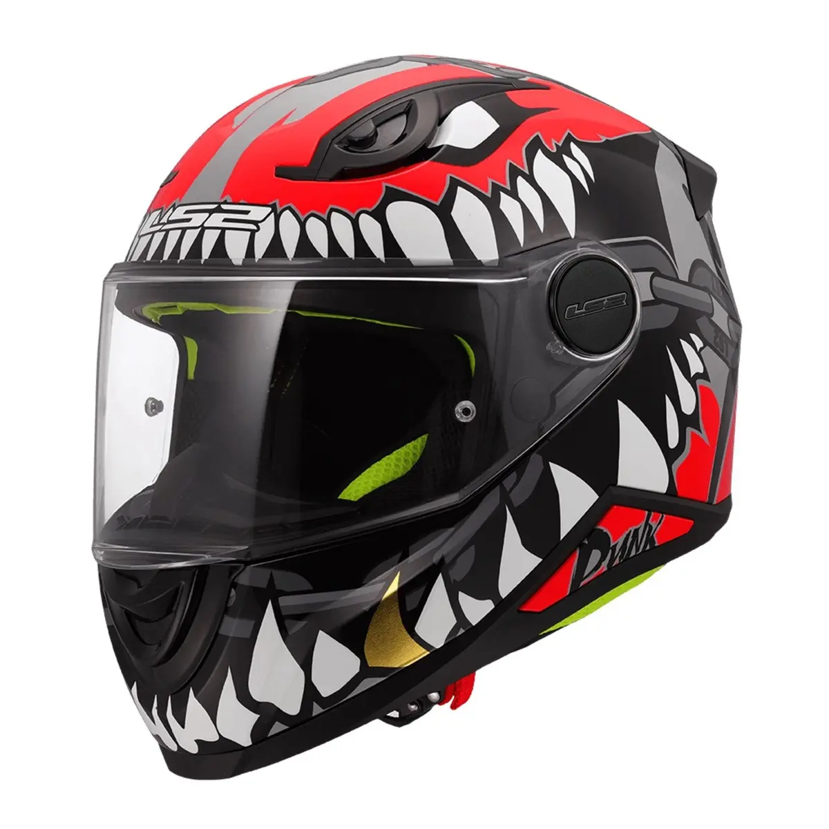 Ls2 Ff812 Kid Helmet Punk - Grey / Red 1