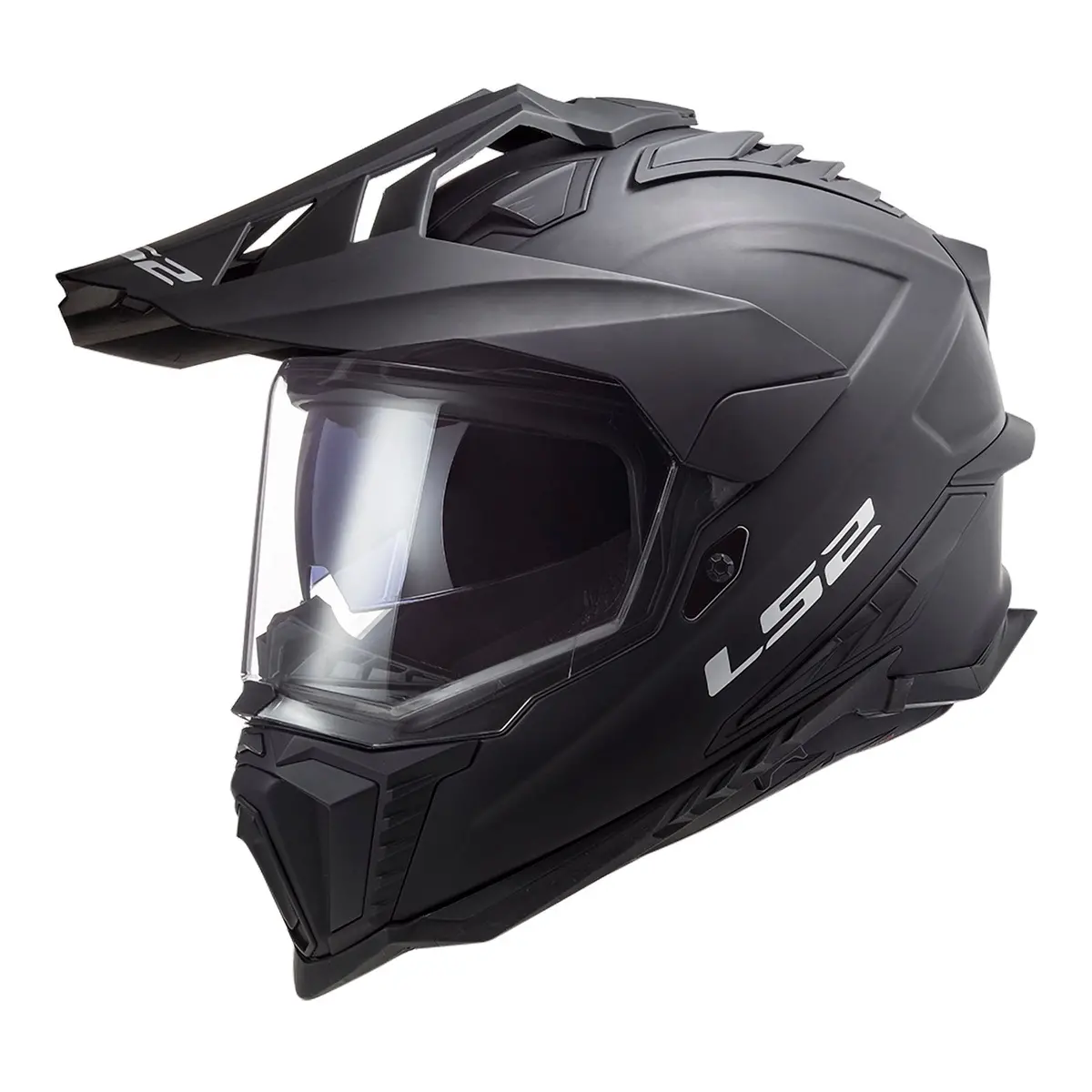 Ls2 Mx701 Explorer Helmet - Matte Black (S) 1