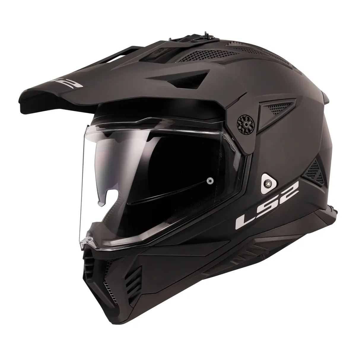 Ls2 Mx702 Pioneer Ii Helmets - Matte Black 06 1