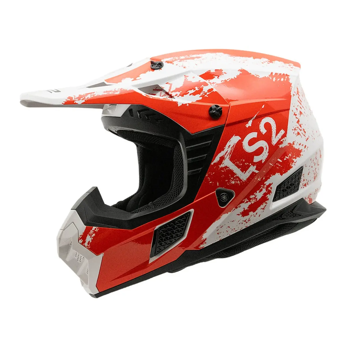 Ls2 Mx706 Coz Hyde Helmet - Red / White 06 1