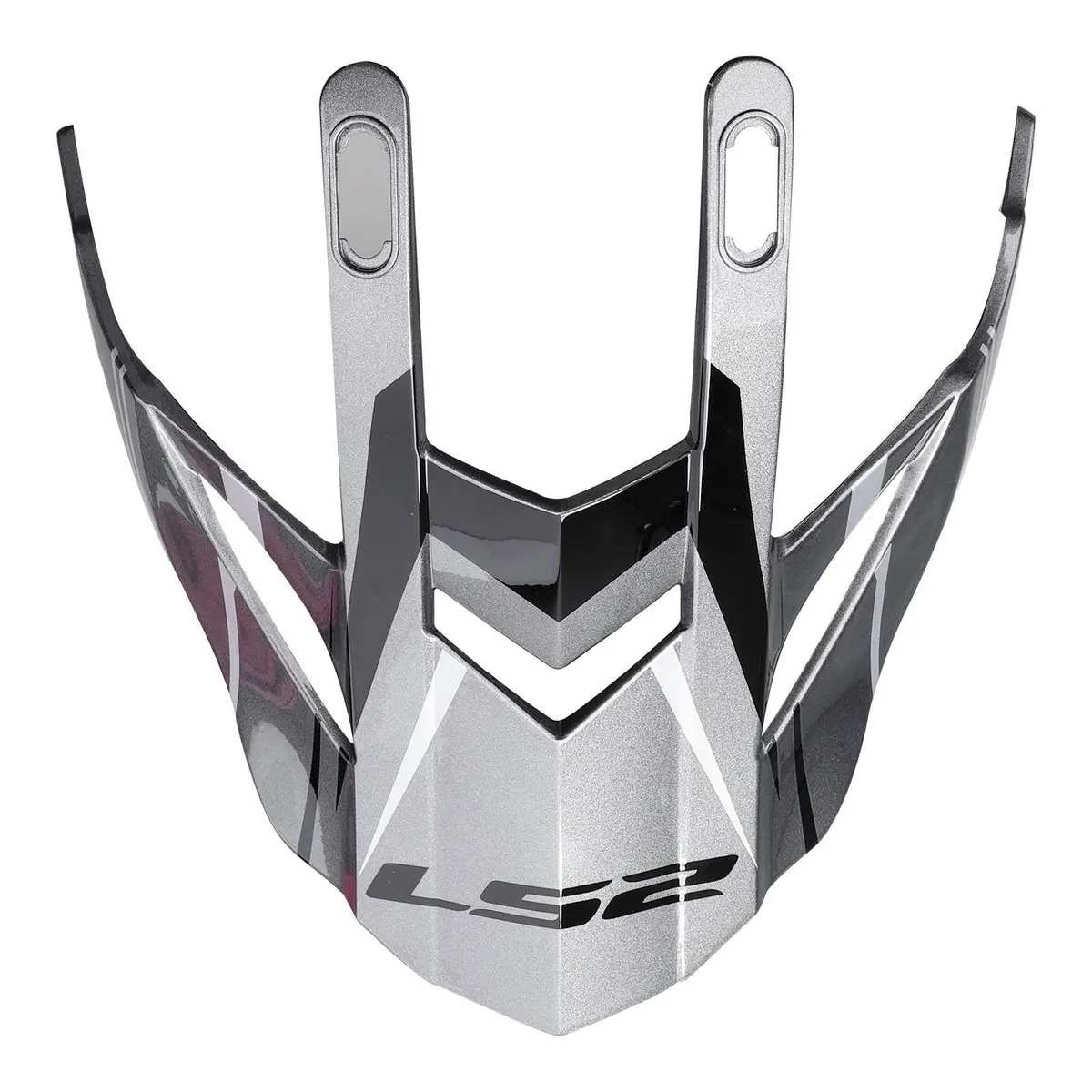 Ls2 Mx436 Pioneer Evo Peak Knight - Titanium / White 1