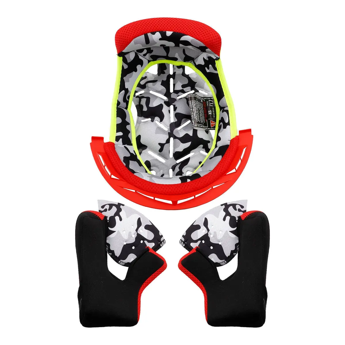 Ls2 Mx437 Fast Evo Liner - Red 1