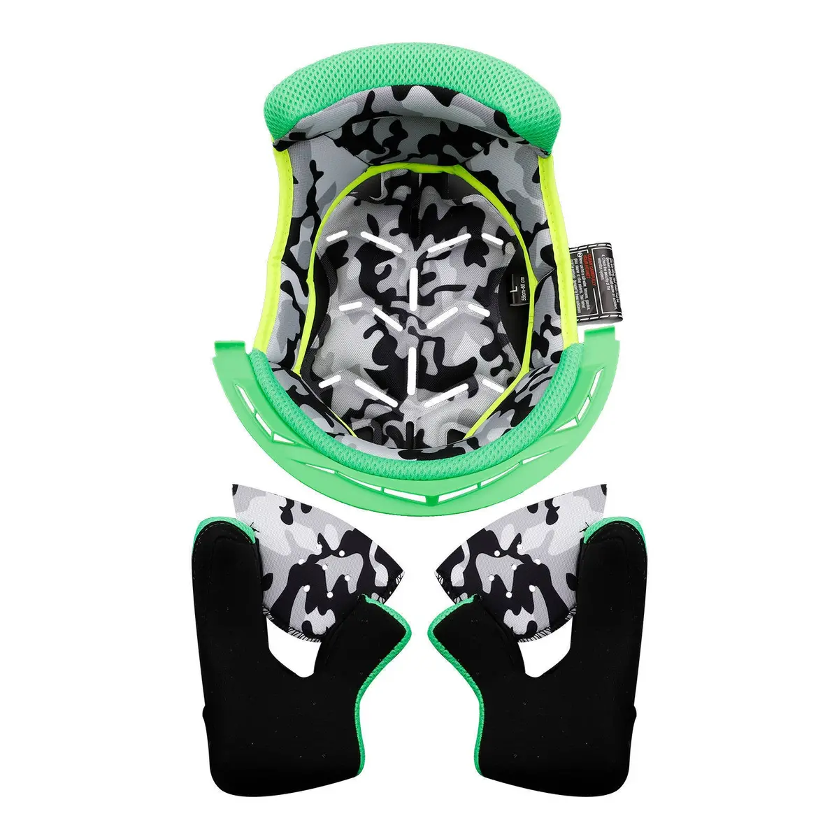 Ls2 Mx437 Fast Evo Liner - Green 1