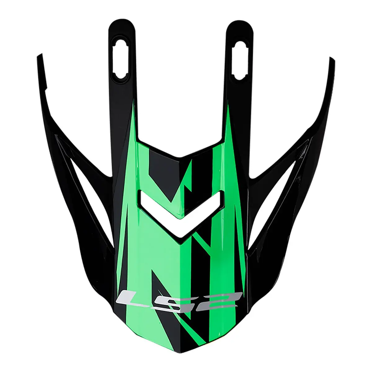 Ls2 Mx437 Fast Evo Peak Roar - Black / Green 1