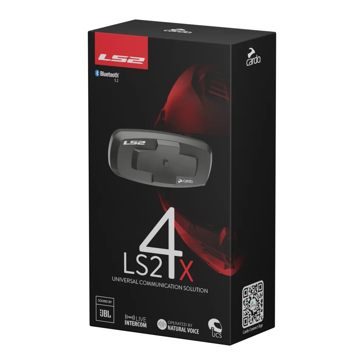Ls2 4X Bluetooth Intercom By Cardo (Single) 1