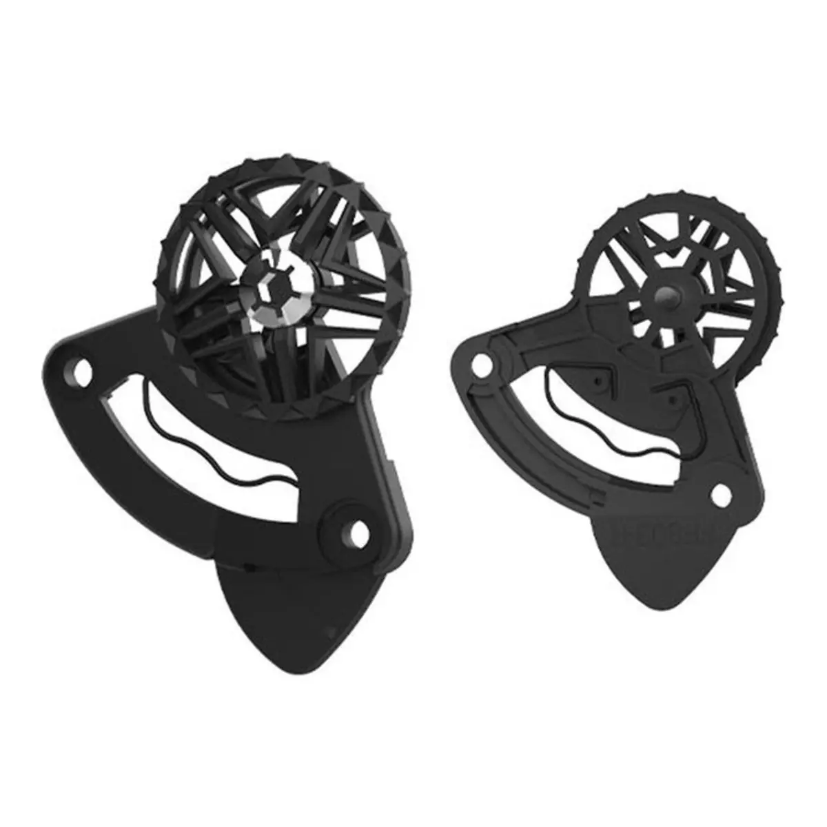 Ls2 Ff805 Thunder Ratchet + Screws (Black) 1