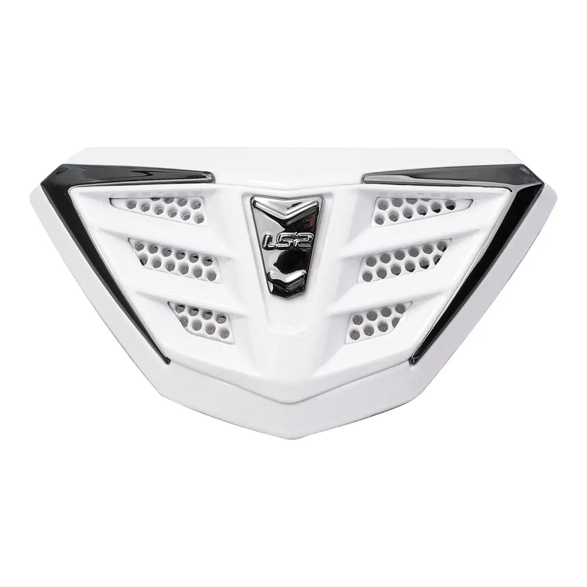 Ls2 Ff900 Valiant Ii Air Vent Chin - Gloss White 1