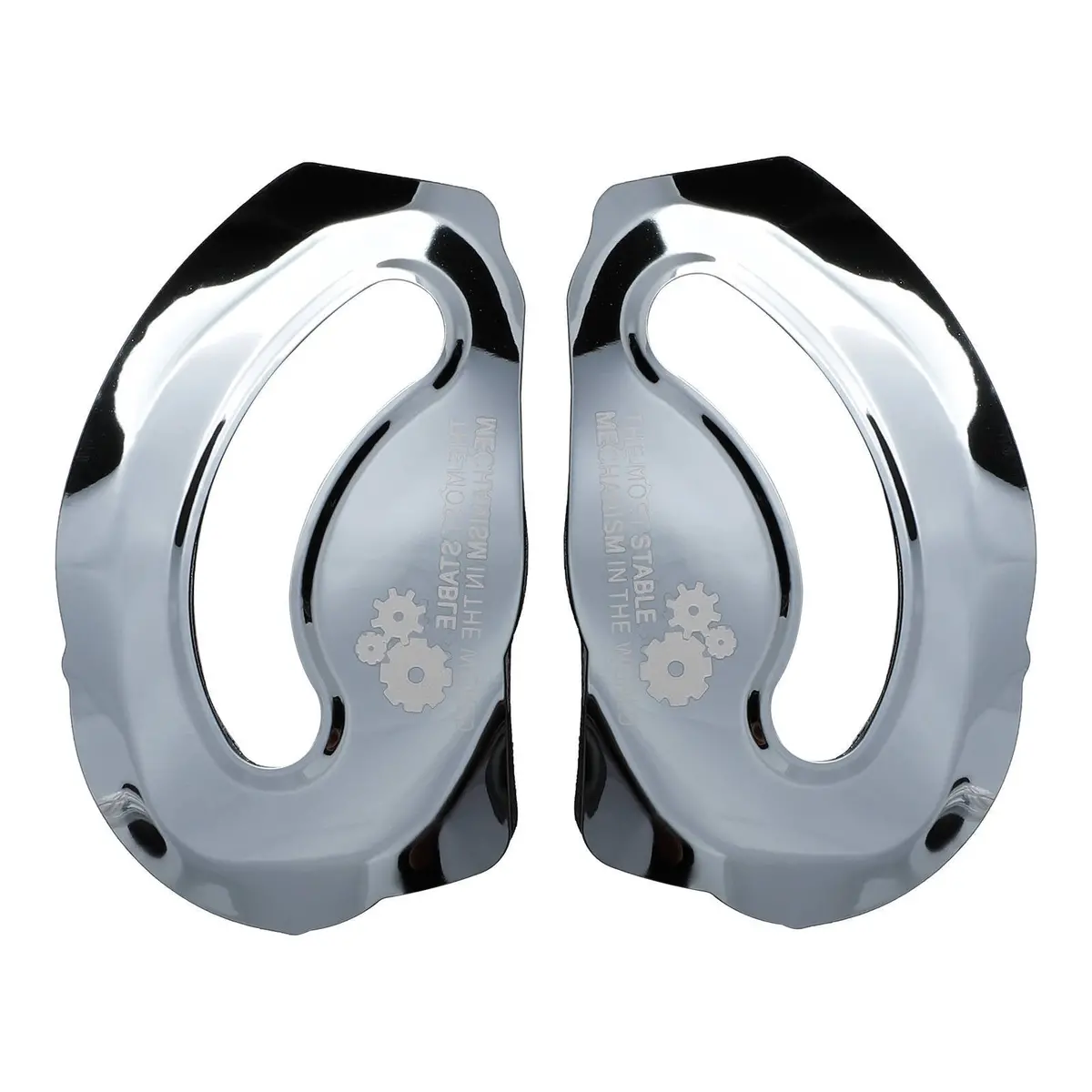 Ls2 Ff900 Valiant Ii Plate Ratchet - Chrome 1