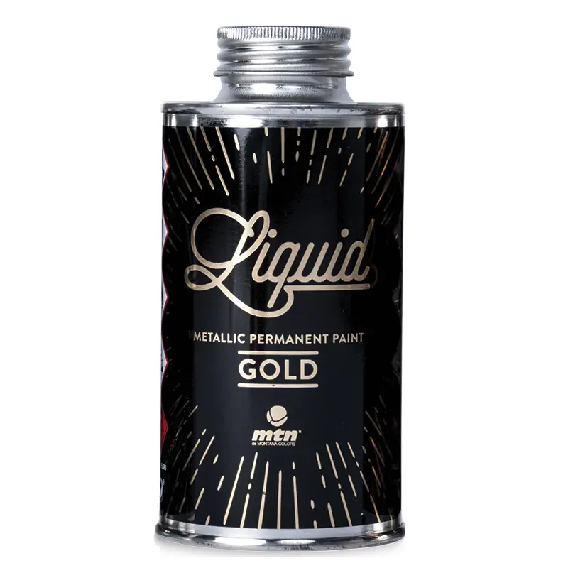 Mtn Liquid 200Ml - Gold Metallic Paint 1