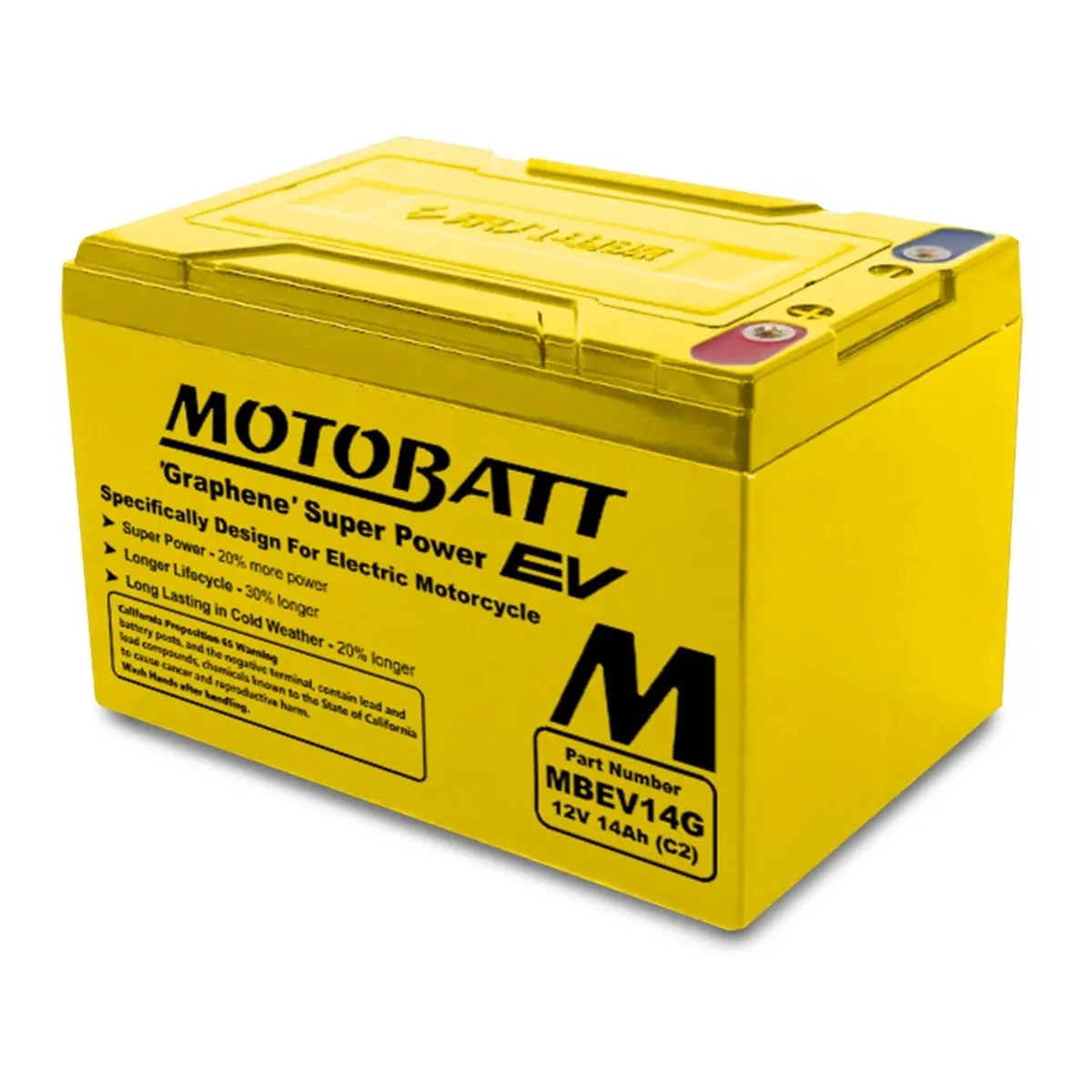 Motobatt Ev Battery Mbev14g (4Pcs/Ctn) 1