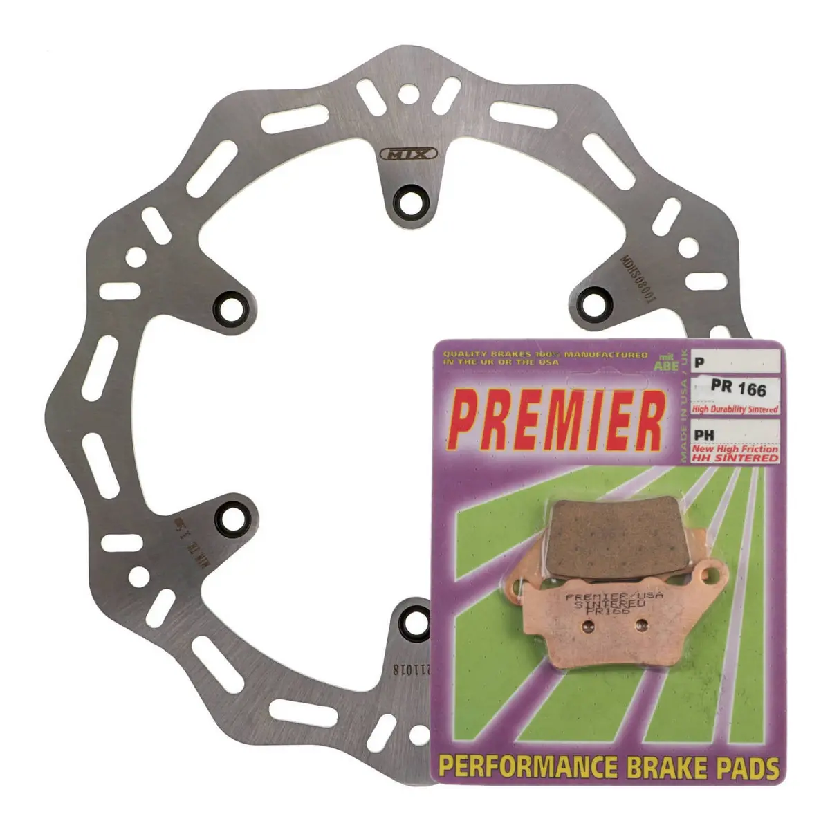 Mtx Hornet Disc & Premier Pad Rear Kit - Ktm 1
