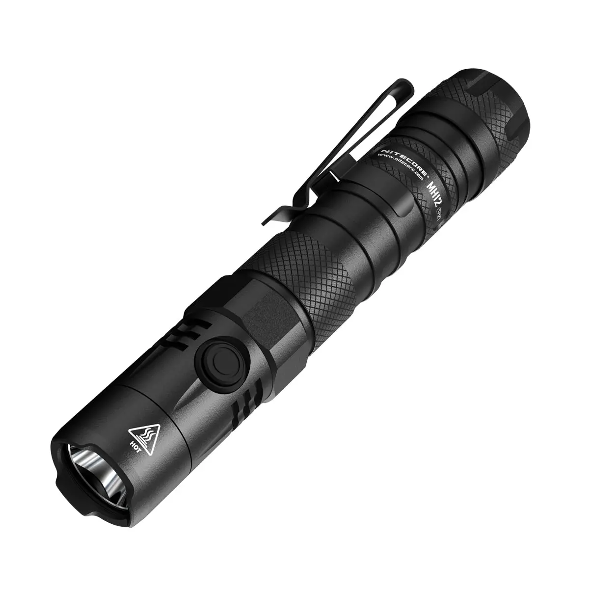 Nitecore Mh12 V2 1200 Lumen Usb-C Rechargeable Tactical Flashlight 1