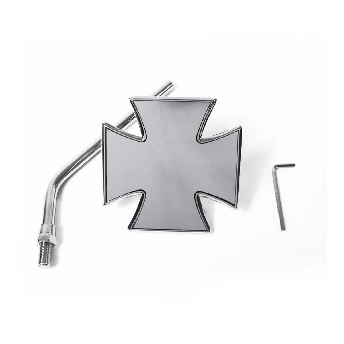 Whites Mirror - Maltese Cross 10Mm Fitting 1