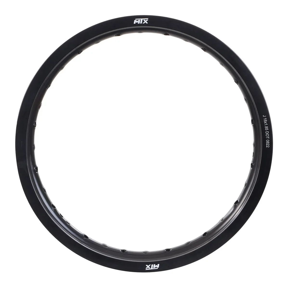 Mtx Rim 7075 T6 Alloy - 16 X 1.85 32H Black 1