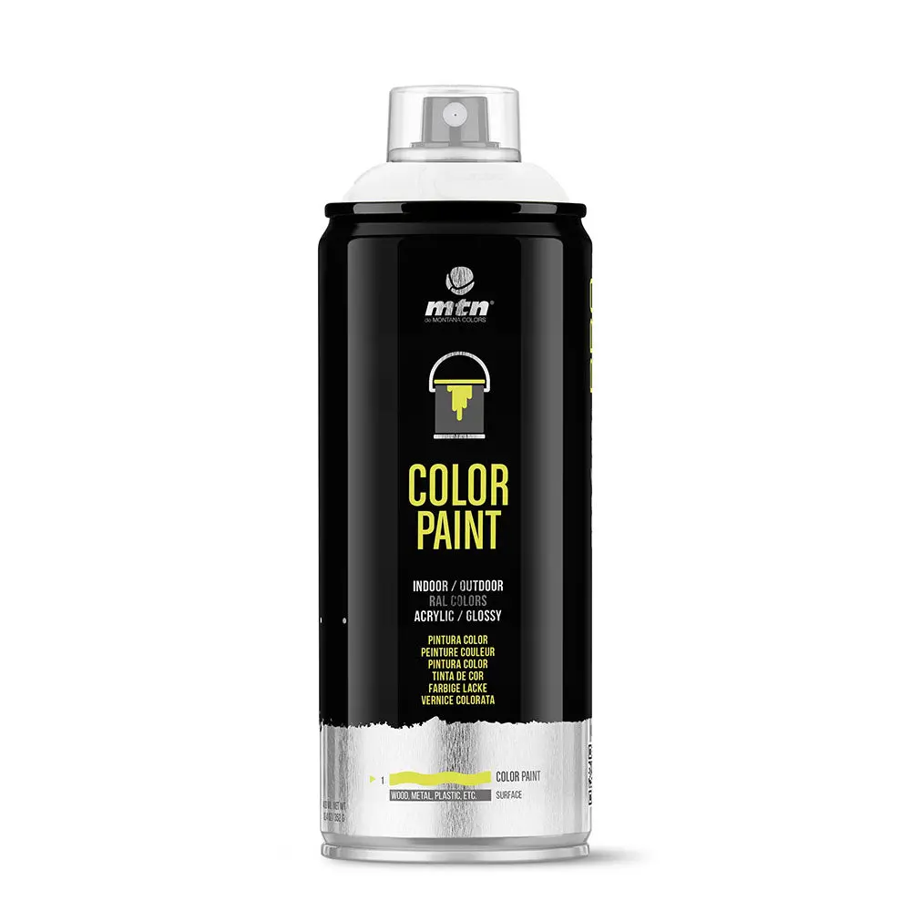 Mtn Pro Ral Spray Paint 400Ml Matt White 1