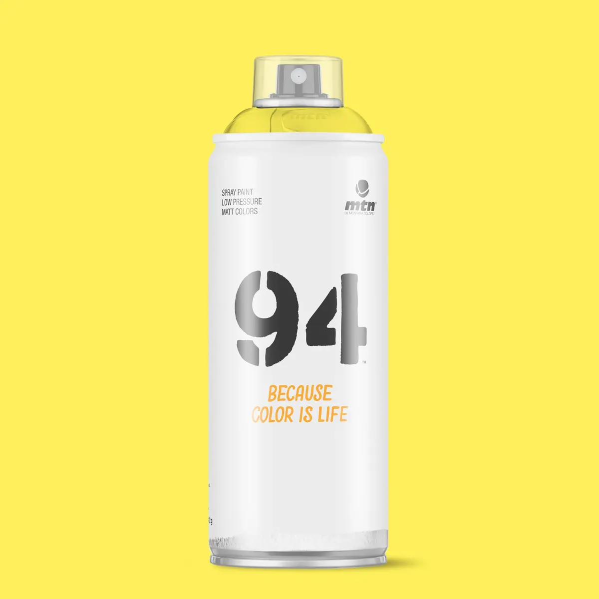 Mtn 94 Spray Paint - Rv109 - Canarias Yellow 1