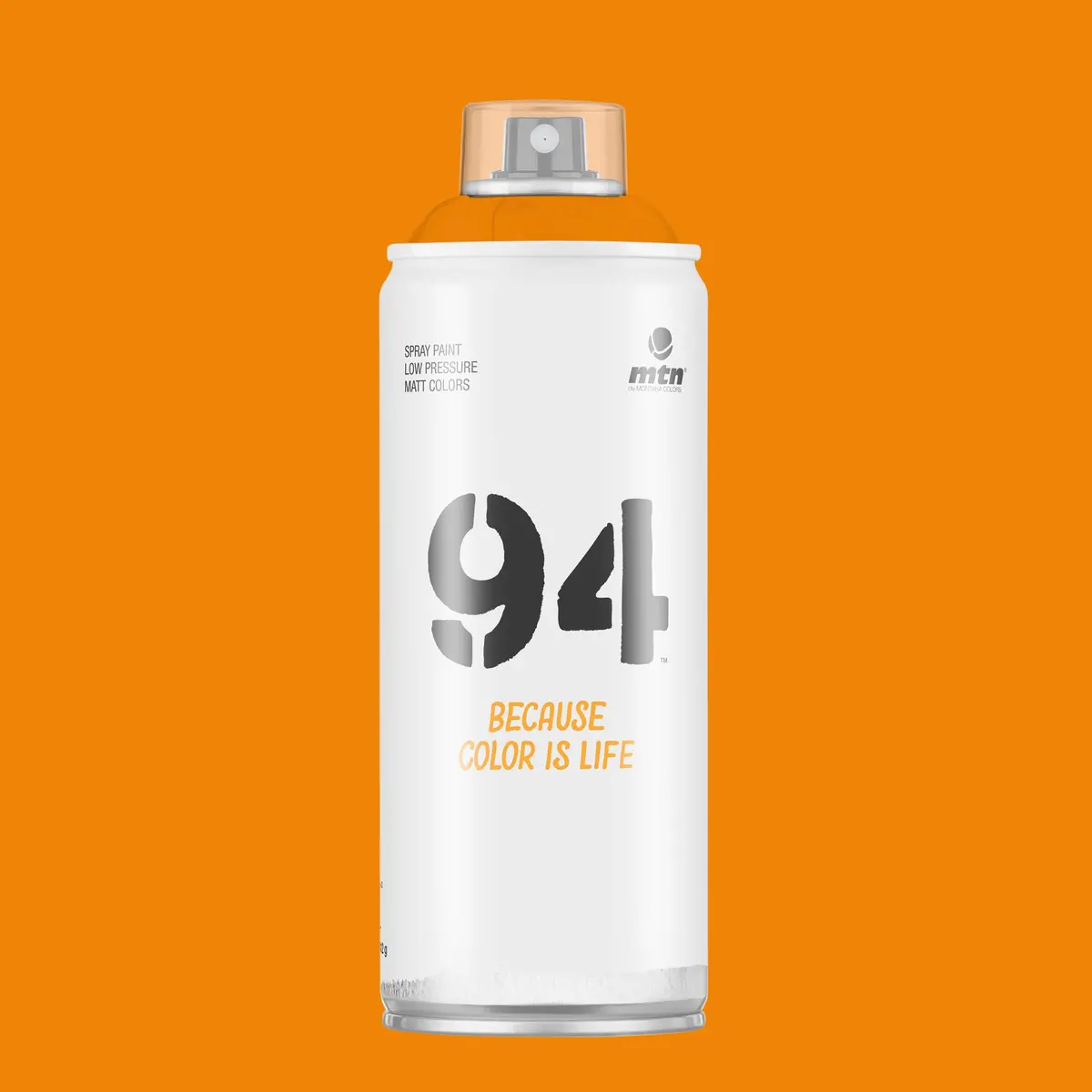 Mtn 94 Spray Paint - Rv106 - Lava Orange 1