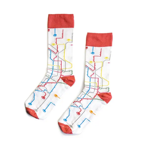 Mtn Socks Metro White 1