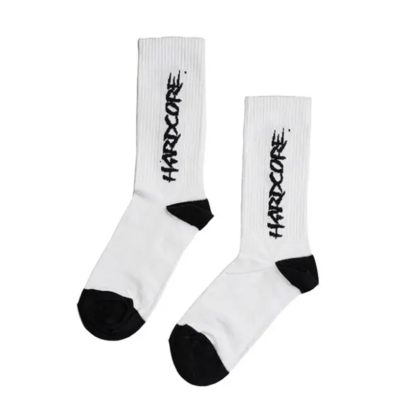 Mtn Socks Hardcore White 1