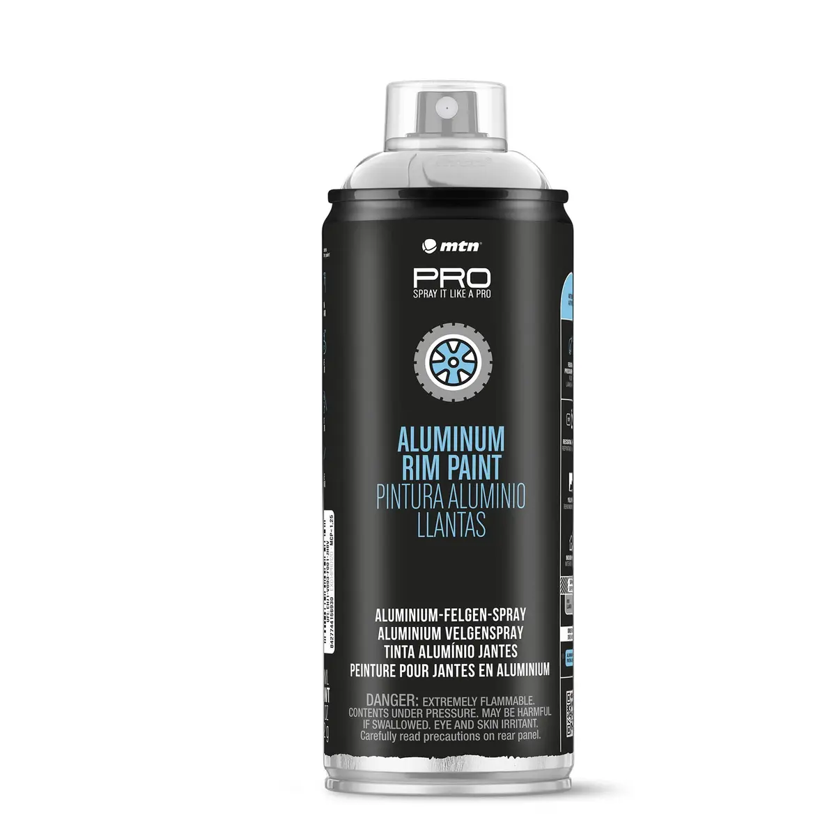 Mtn Pro Spray Paint - Aluminium Rim Paint 1