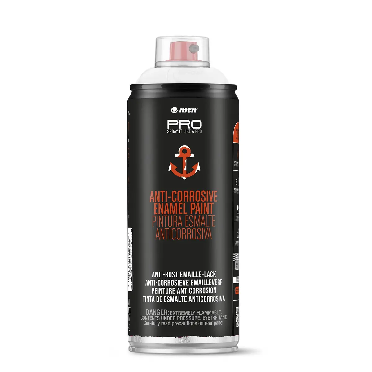 Mtn Pro Spray Paint - Anti-Corrosive Enamel Paint 400Ml - White 1