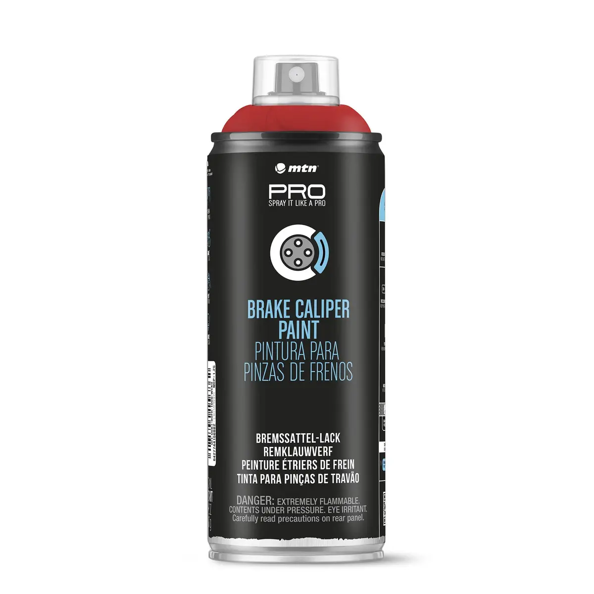 Mtn Pro Spray Paint - Brake Caliper Paint 400Ml - Red 1