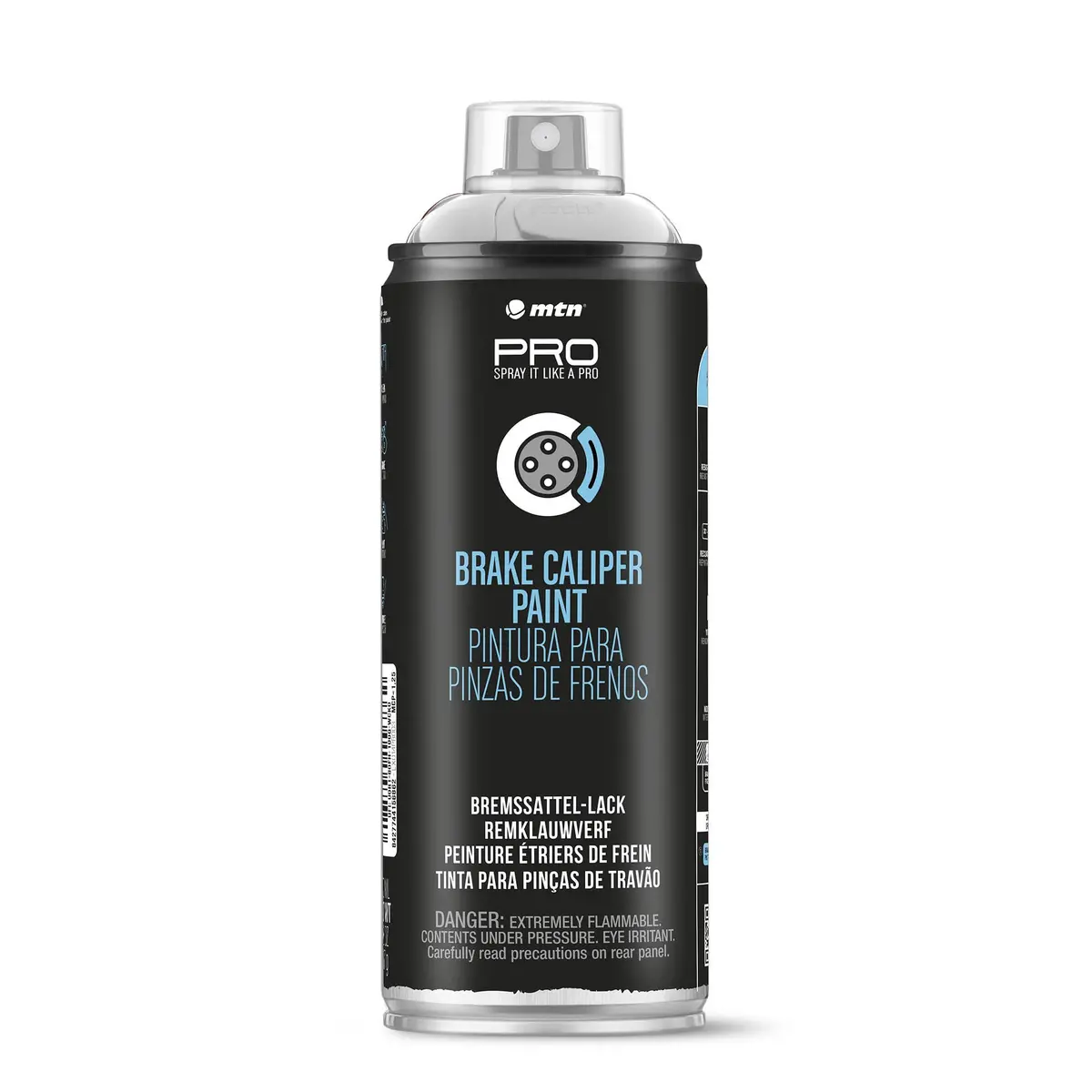 Mtn Pro Spray Paint - Brake Caliper Paint 400Ml - Silver 1