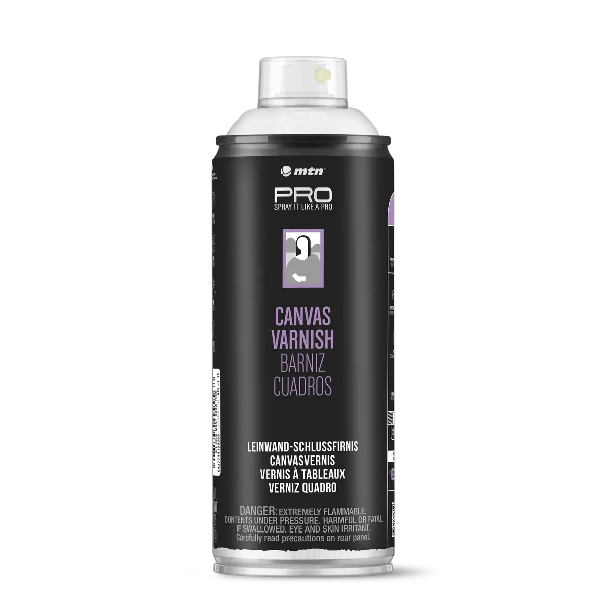 Mtn Pro Spray Paint - Canvas Varnish 400Ml 1