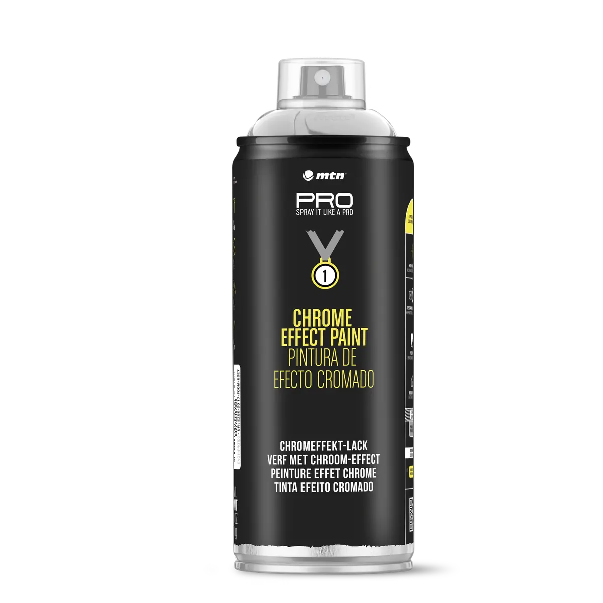 Mtn Pro Spray Paint - Metal Effects 400Ml - Silver 1