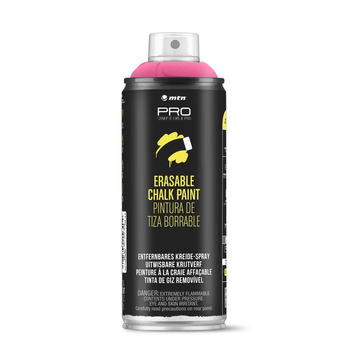 Mtn Pro Spray Paint - Erasable Chalk 400Ml - Magenta 1