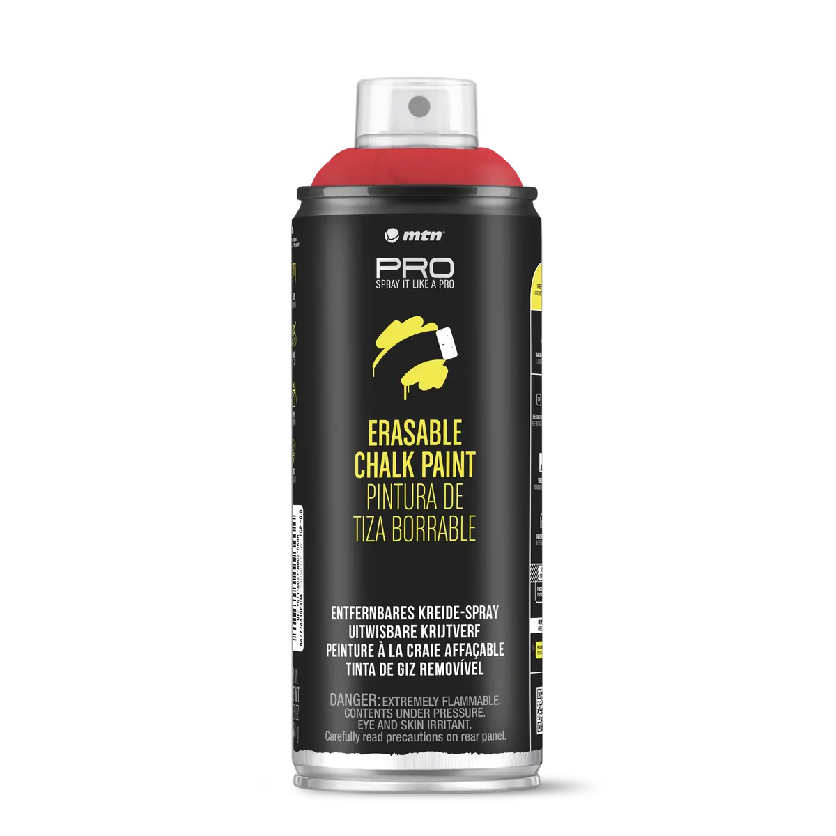 Mtn Pro Spray Paint - Erasable Chalk 400Ml - Light Red 1
