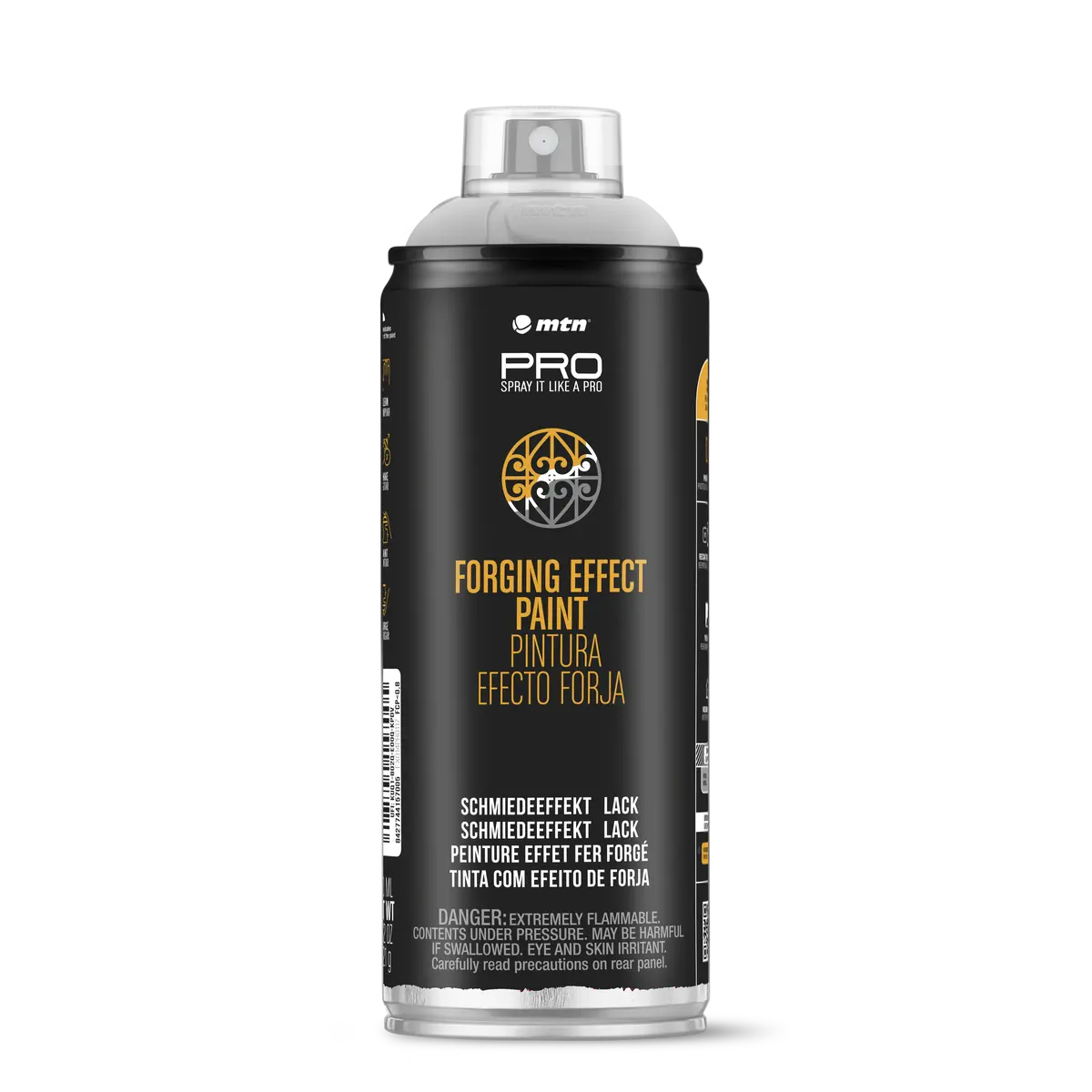 Mtn Pro Spray Paint - Forging Effect Paint 400Ml - Grey 1