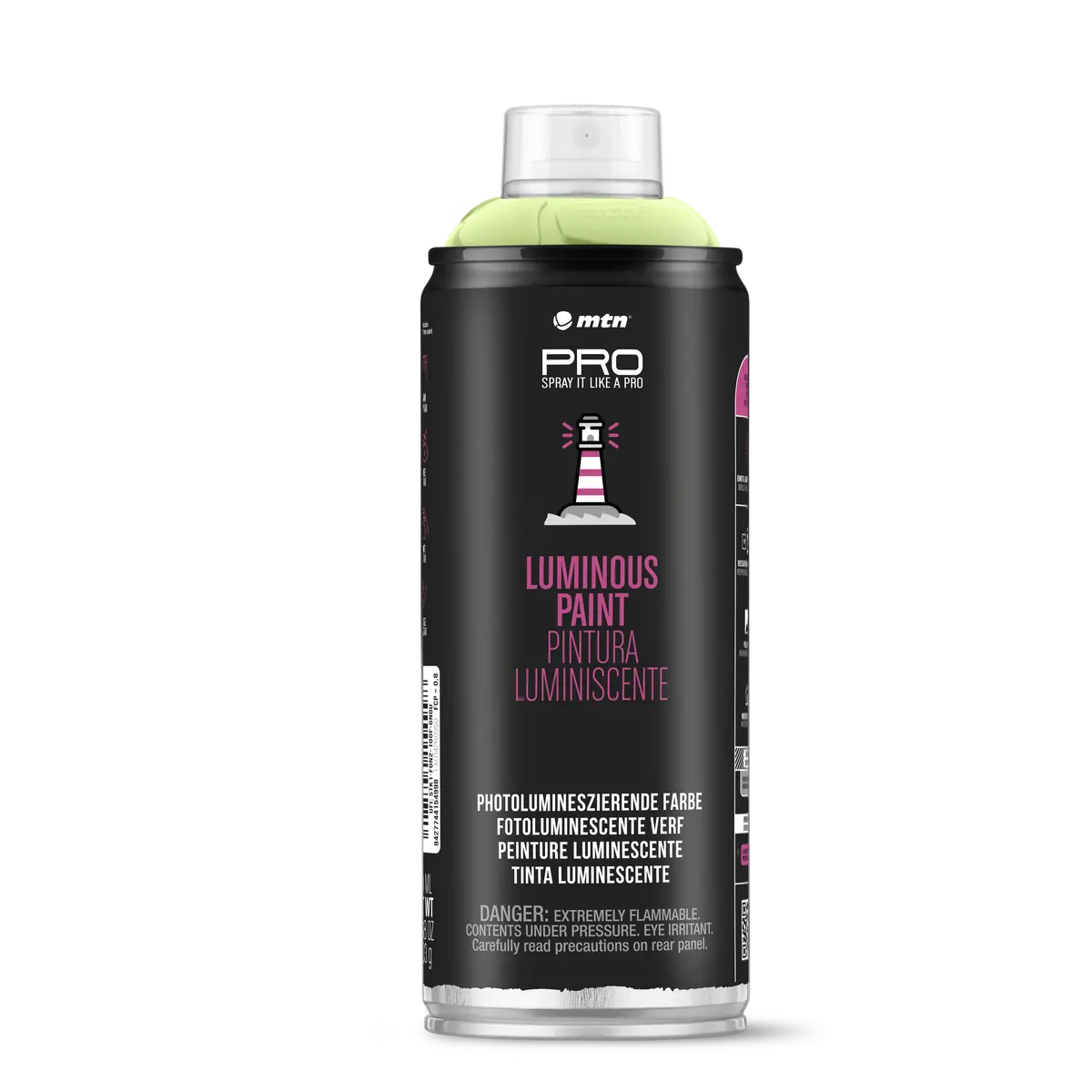 Mtn Pro Spray Paint - Luminous Paint (Glow In The Dark) 1