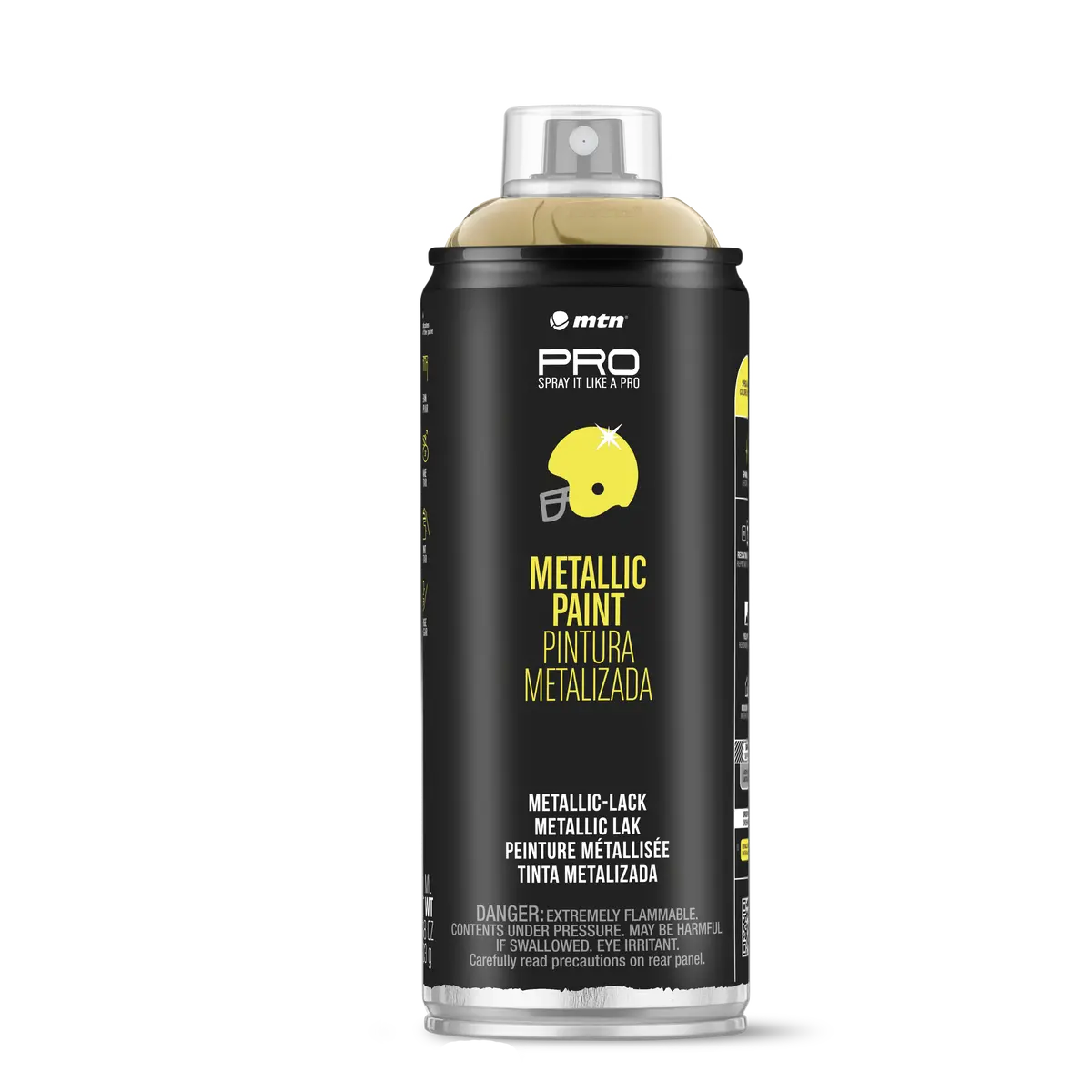 Mtn Pro Spray Paint - Metallic Gold 400Ml 1