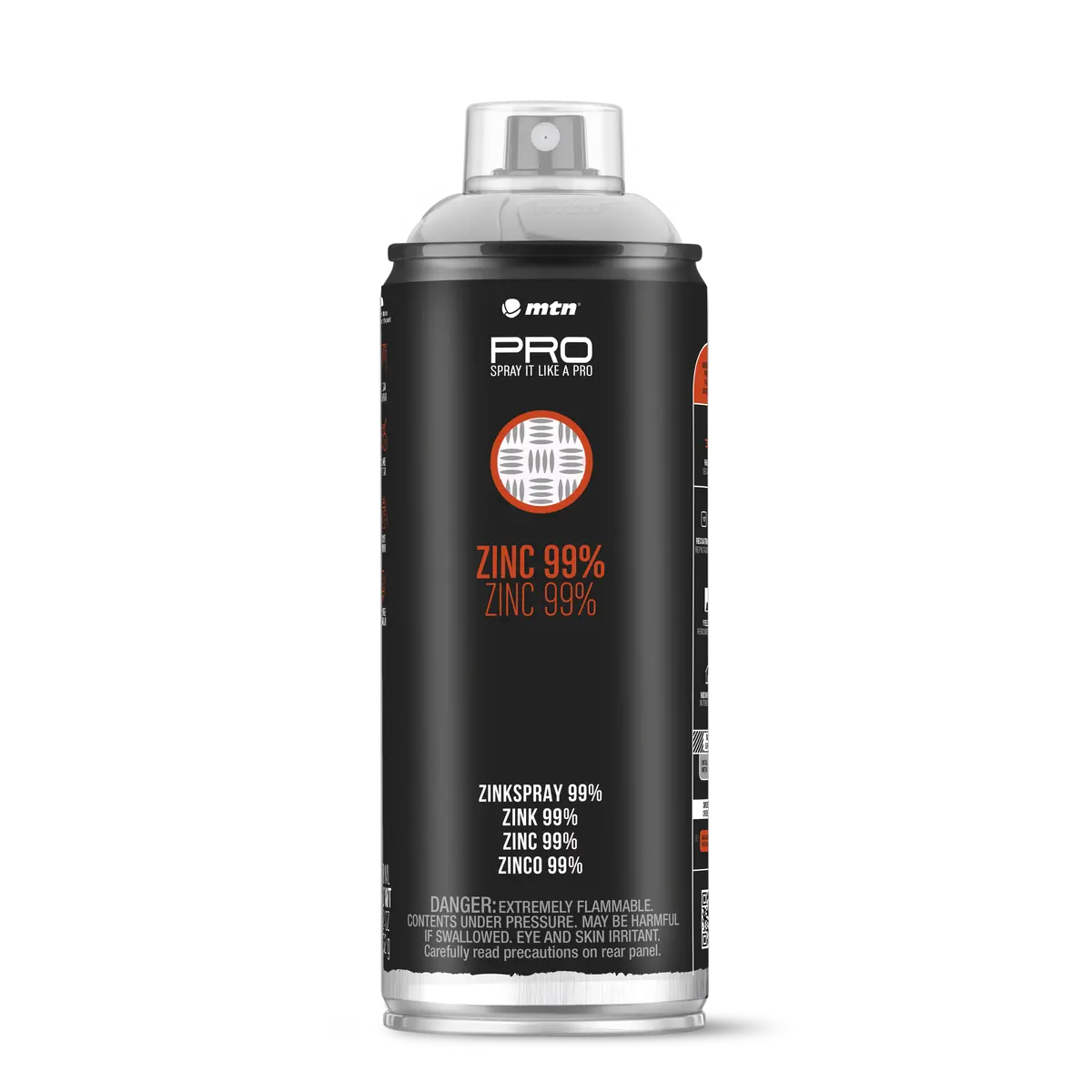 Mtn Pro Spray Paint - Zinc 99% 1