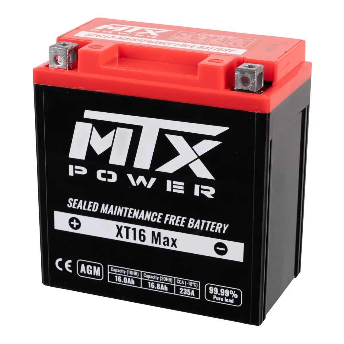Mtx Power Battery Agm - Xt16 Max 1